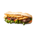 Frites Dans le Sandwich 